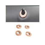 Cover Lock car door For Mercedes GLA 2016-2019  ( 4 Pieces) / Rose Gold Color