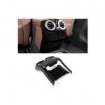 Rear air conditioner vents frame For Mercedes New E Class 2016-2019 ( 2 Pieces ) / Glossy Black Color