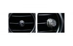 ⁦كفر داخلي وخارجي للتحكم في المكيف الجانبي للسيارة لمرسيدس  New E Class 2016-2019 / لون فضي ( 6 قطع )⁩ - الصورة ⁦6⁩