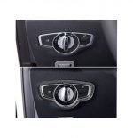 Outer tire car headlight control button For Mercedes New E Class 2016-2019 / Carbon Color - Image 3