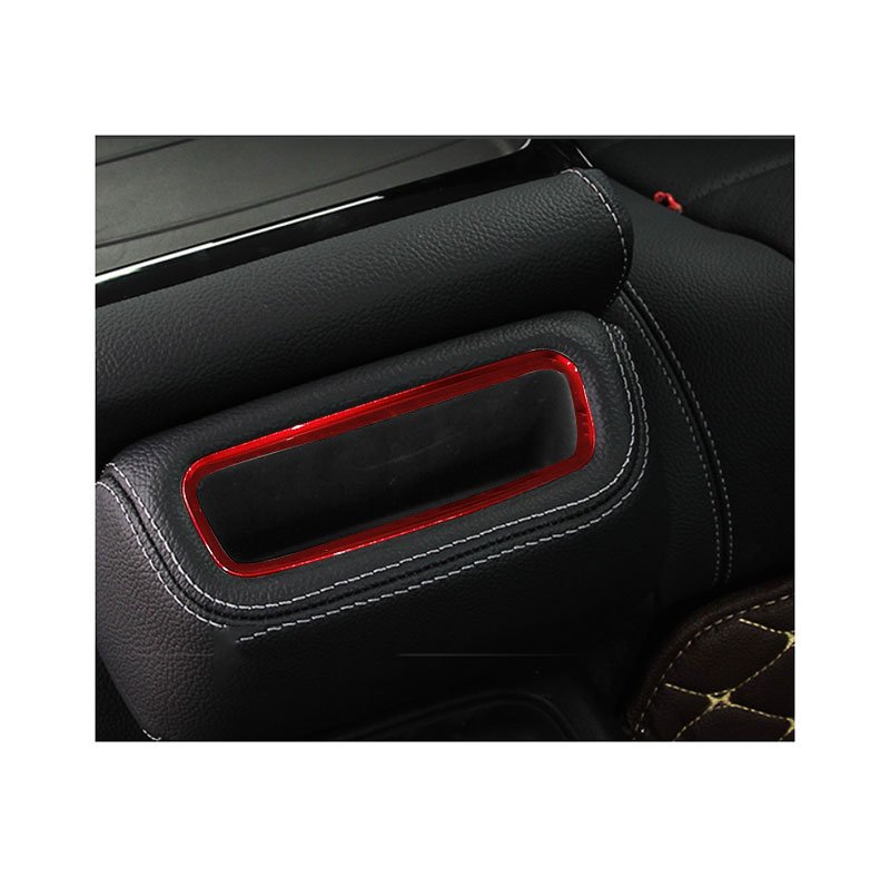 WeChat-Screenshot_20220118143028 Console slot outer frame For Mercedes New E Class 2016-2019 / Red Color - Image 1