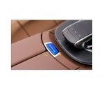 Center console opening button cover For Mercedes New E Class 2016-2019 /  Blue Color - Image 7