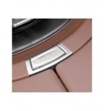 Center console opening button cover For Mercedes New E Class 2016-2019 / Silver Color - Image 5