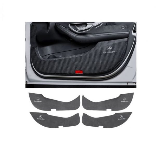 Car interior door cover For Mercedes New E Class 2016-2019 / Carbon Color
