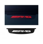 ⁦اكسسوار AMG لتزيين الجزء الجزء الخلفي الداخلي لكل انواع المرسيدس  / اسود X  احمر⁩ - الصورة ⁦4⁩