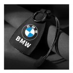Keychain for remote control and car keys of fabric for BMW cars - PM200 - Black - Image 2