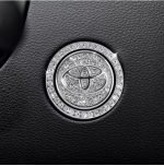 Engine start button cover and frame suitable for Toyota cars - QR100 - Image 5