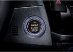 Engine start button switch frame for all types of Cars - FZ100 - Blue