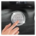 غطاء واطار زرار تشغيل المحرك مناسب لسيارات اودي - QR100