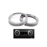Cover Air conditioning control button For Mercedes  GLE 2015-2017 Large ( 2 Pieces )  /  Silver Color - Image 7