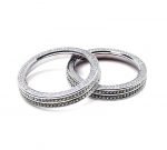 Cover Air conditioning control button For Mercedes  GLE 2015-2017 Large ( 2 Pieces )  /  Silver Color - Image 9