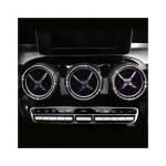 Outer frame for air conditioning vents For Mercedes GLA  2016-2019 /  Silver Color ( 5 Pieces ) - Image 2