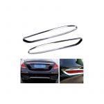 Car rear fog light accessories For Mercedes New E Class 2016-2019 / Silver Color ( 2 Pieces ) - Image 3