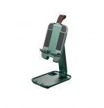 Desktop Foldable Stand For Mobile and Tablet - Z1 - Green
