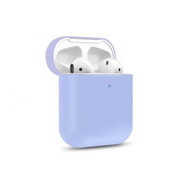Silicone Protective Case for AirPods Light Blue Color
