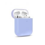 Silicone Protective Case for AirPods Light Blue Color