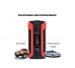 Power Bank Multi-use 99800 mAh  with car air blower featuring 4 USB ports for charging devices / Black X Red color - Image 11