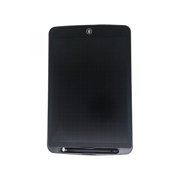 LCD Electronic Drawing & Writing Digital Board 12 Inch With One Click & Self Erase Pen - CR2039 / Black Color