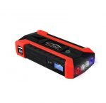 Power Bank Multi-use 99800 mAh  with car air blower featuring 4 USB ports for charging devices / Black X Red color - Image 19