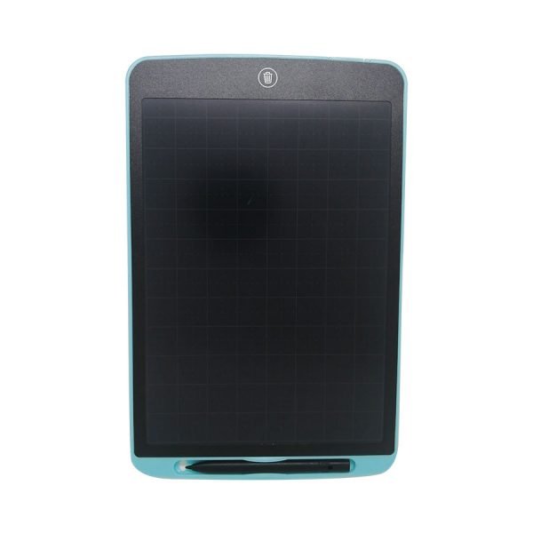 LCD Electronic Drawing & Writing Digital Board 12 Inch With One Click & Self Erase Pen - CR2039 / Sky Blue Color