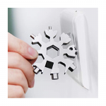 18-in-1 Snowflake Multi-Purpose Snow Window Tool Made of Scratch and Rust Resistant Solid Steel - SPS10 / Silver Color - Image 2