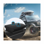 Air pump with flashlight - for car tires, bicycles, balls and floating collars works on the car's lighter or battery / NBX65 - Image 3