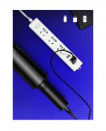 ⁦مكنسة كهربائية محمولة لاسلكية للسيارة والمنزل قابلة لإعادة الشحن 7.4V – 2200mAh / APY2001-5XCQ⁩ - الصورة ⁦7⁩