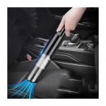⁦مكنسة كهربائية محمولة لاسلكية للسيارة والمنزل قابلة لإعادة الشحن 120W - 7.4V / 7XCQ⁩ - الصورة ⁦4⁩