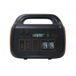 UPS OKA Power mobile power station in case of emergency, power outage and camping with high quality searchlight - AS1000  / Black X Orange Color