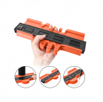 Contour measuring ruler for measuring angles and hard-to-reach places Size 25CM * 13CM / Orange Color