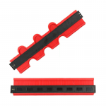 Contour measuring ruler for measuring angles and hard-to-reach places Size 50CM X 9CM / Red Color