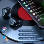 Sport Air-pods , touch screen, water resistant, LED screen, internal power bank, and digital indicator - V5.1 / Model M10 - Image 2