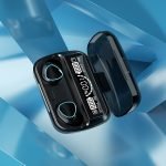 Sport Air-pods , touch screen, water resistant, LED screen, internal power bank, and digital indicator - V5.1 / Model M10 - Image 14