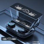 Sport Air-pods , touch screen, water resistant, LED screen, internal power bank, and digital indicator - V5.1 / Model M10 - Image 9