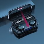 Sport Air-pods , touch screen, water resistant, LED screen, internal power bank, and digital indicator - V5.1 / Model M10 - Image 6
