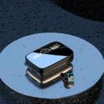 Sport Air-pods , touch screen, water resistant, LED screen, internal power bank, and digital indicator - V5.3 / Model M9 - Image 13