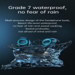 Sport Air-pods , touch screen, water resistant, LED screen, internal power bank, and digital indicator - V5.2 / Model M38 - Image 9