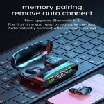 Sport Air-pods , touch screen, water resistant, LED screen, internal power bank, and digital indicator - V5.2 / Model M38 - Image 8