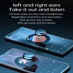 Sport Air-pods , touch screen, water resistant, LED screen, internal power bank, and digital indicator - V5.2 / Model M38 - Image 11