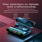 Sport Air-pods , touch screen, water resistant, LED screen, internal power bank, and digital indicator - V5.2 / Model M38 - Image 12