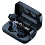 Sport Air-pods , touch screen, water resistant, LED screen, internal power bank, and digital indicator - V5.3 / Model M9