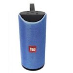 T&G Speaker Bluetooth Wireless Waterproof Speaker Mp3 -AUX-USB-FM Radio Blue Color