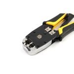 ⁦أداة تجعيد كابل مع قاطع أسلاك مدمج بها - CAT3 - CAT5 - CAT6 - RJ45 - RJ11 - RJ12  / موديل HS-500R⁩ - الصورة ⁦3⁩