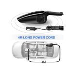 Multifunctional car and home vacuum cleaner 7.4V - 2000mAh - 6000Pa / Model YJ-118 - Black Color - Image 4