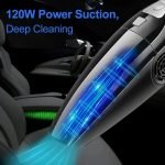 Multifunctional car and home vacuum cleaner 7.4V - 2000mAh - 6000Pa / Model YJ-118 - Black Color - Image 5