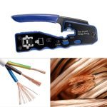 Cable Crimping Tool with Built-in Wire Cutter - RJ45 / SSC20 - Image 5