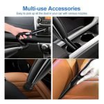 Multifunctional car and home vacuum cleaner 7.4V - 2000mAh - 6000Pa / Model YJ-118 - Black Color - Image 6