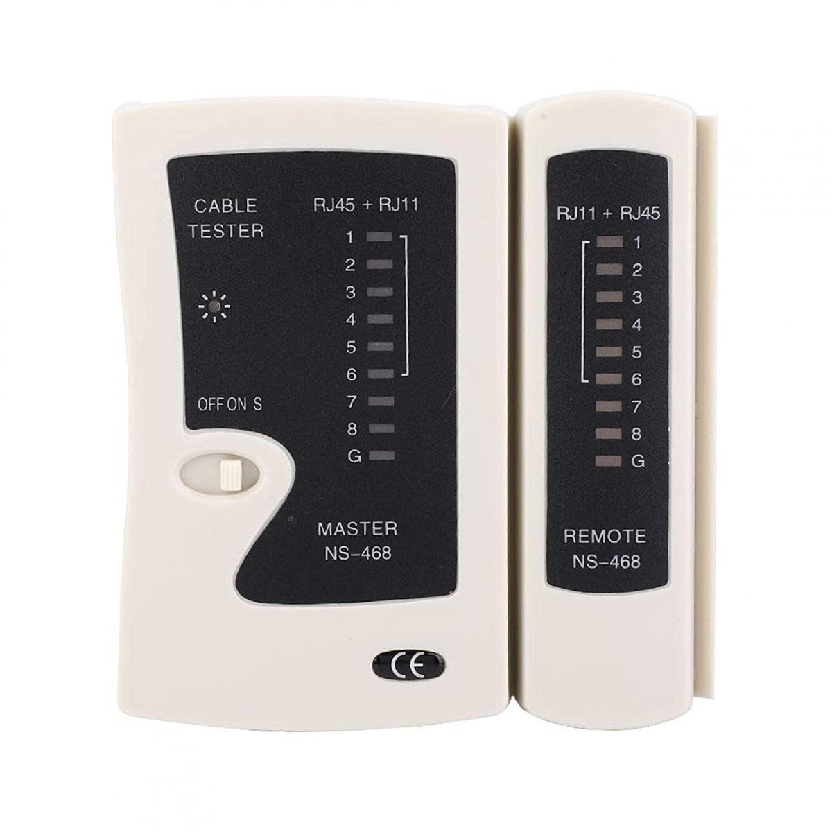 ⁦جهاز اختبار اطراف الكابلات للتاكد من سلامة التوصيلات RJ45 - RJ11 / موديل HS-468⁩ - الصورة ⁦7⁩