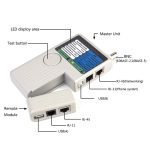 Cable end tester to ensure the safety of connections RJ11 - RJ45 - USB - BNC / 4 In 1 - Image 3