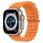 Smart Watch Ultra Touch Screen (49mm) 2.02" HD Display with NFC and Water Resistant - Model Ultra Watch / Orange Color - Image 7